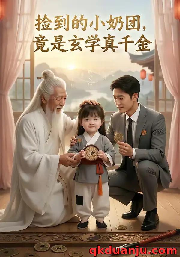 短剧 捡到的小奶团，竟是玄学真千金！（78集全）AI短剧