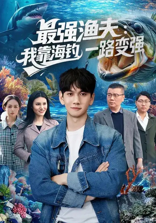 短剧 最强渔夫：我靠海钓，一路变强（85集全）刘晁彻/马丽莎