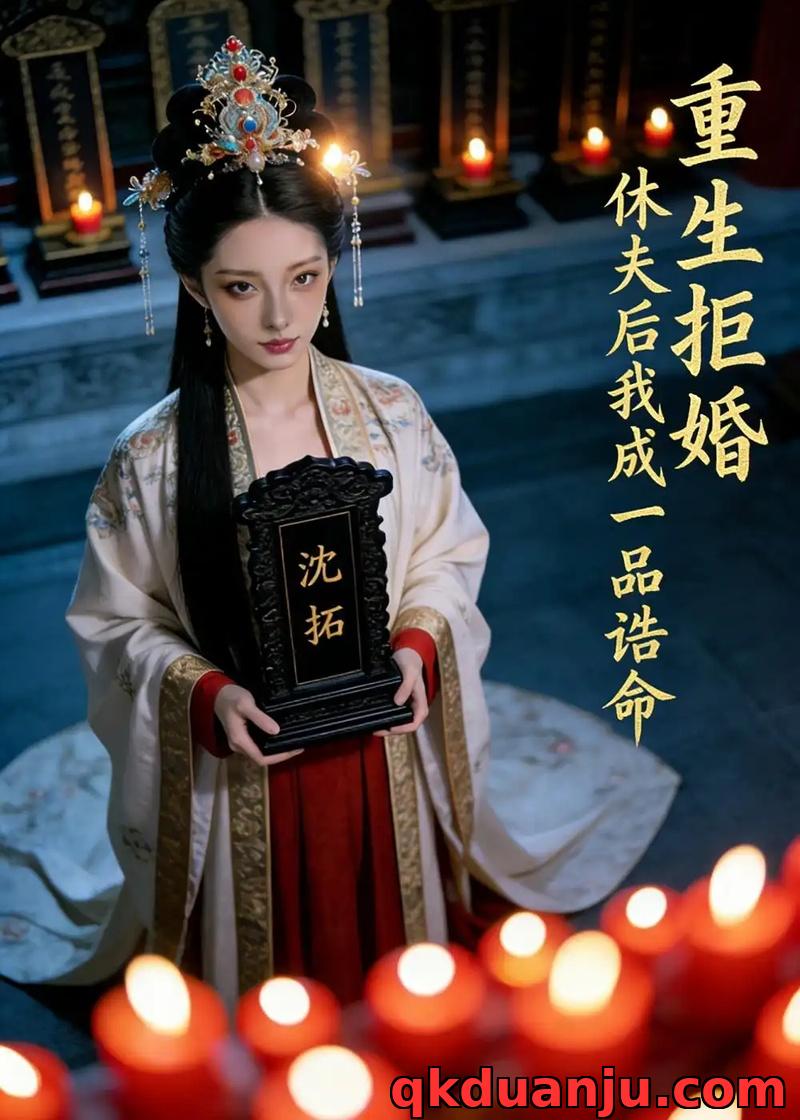 短剧 重生拒婚：休夫后我成一品诰命（38集全）Ai短剧