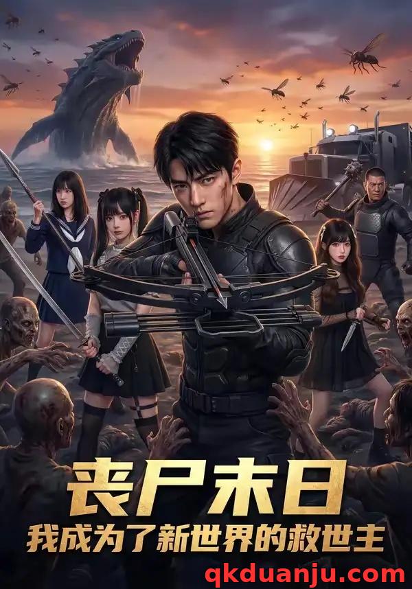 短剧 丧尸末日：我成了新世界的救世主（30集全）AI短剧