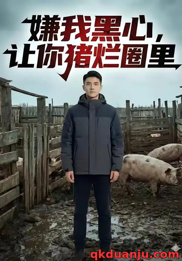 短剧 嫌我黑心，让你猪烂圈里（20集全）AI短剧