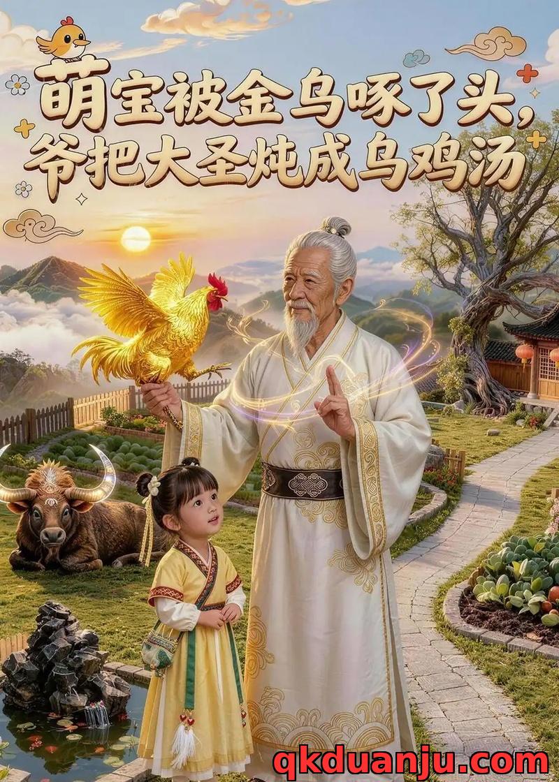 短剧 萌宝被金乌啄了头，爷把大圣炖成乌鸡汤（59集全）AI短剧