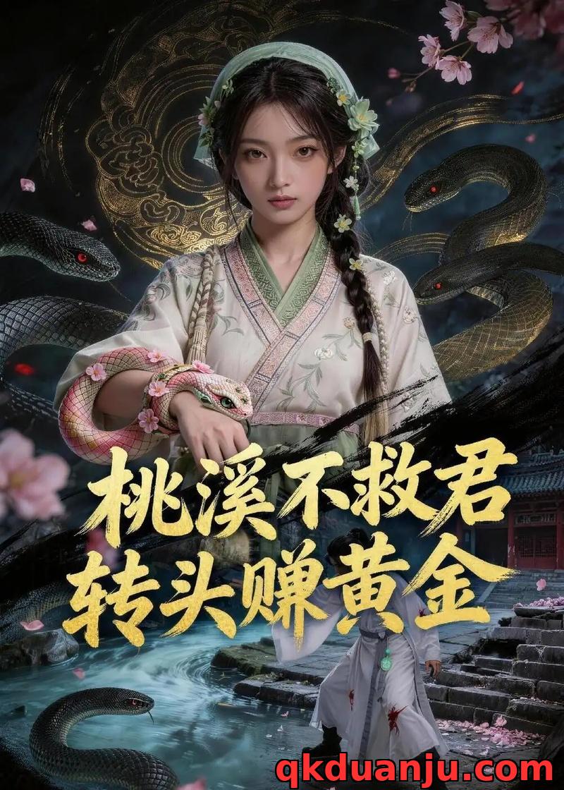 短剧 桃溪不救君,转头赚黄金(47集全)AI短剧