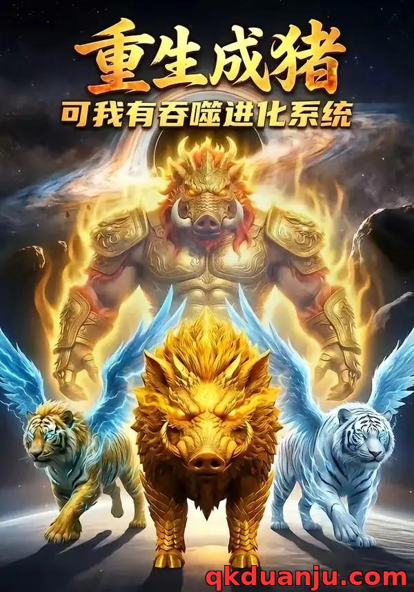 短剧 重生成猪，可我有吞噬进化系统（62集全）AI短剧