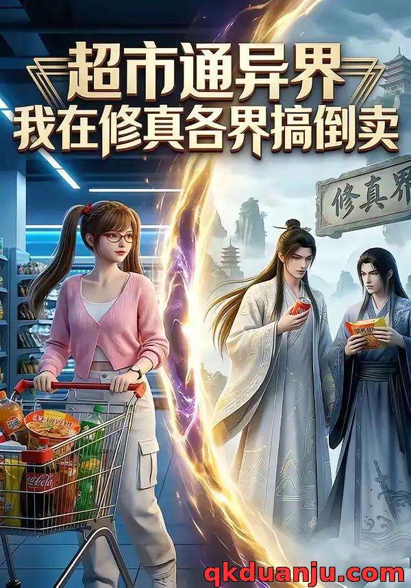 短剧 超市通异界，我在修真各界搞倒卖（77集全）AI短剧