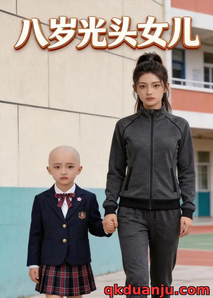 短剧 八岁光头女儿（21集全）AI短剧