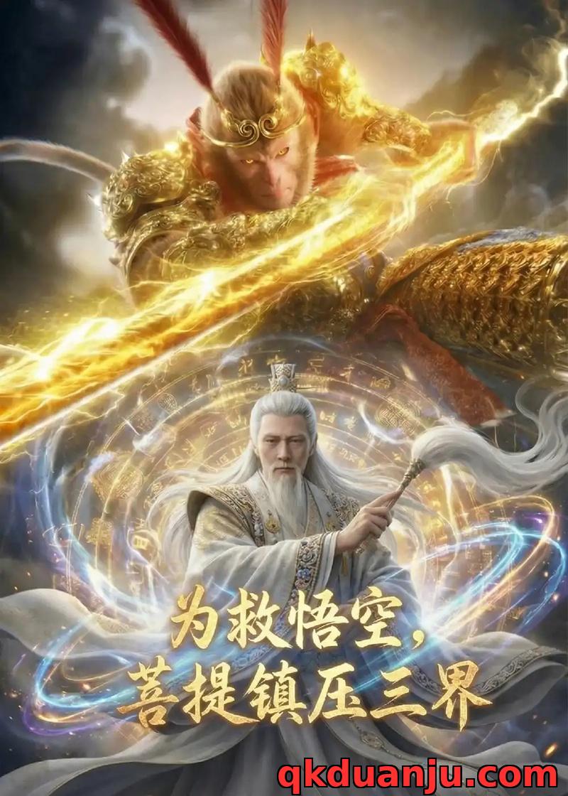 短剧 为救悟空，菩提镇压三界（51集全）AI短剧