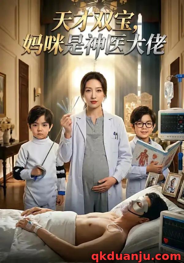 短剧 天才双宝，妈咪是神医大佬（61集全）AI短剧