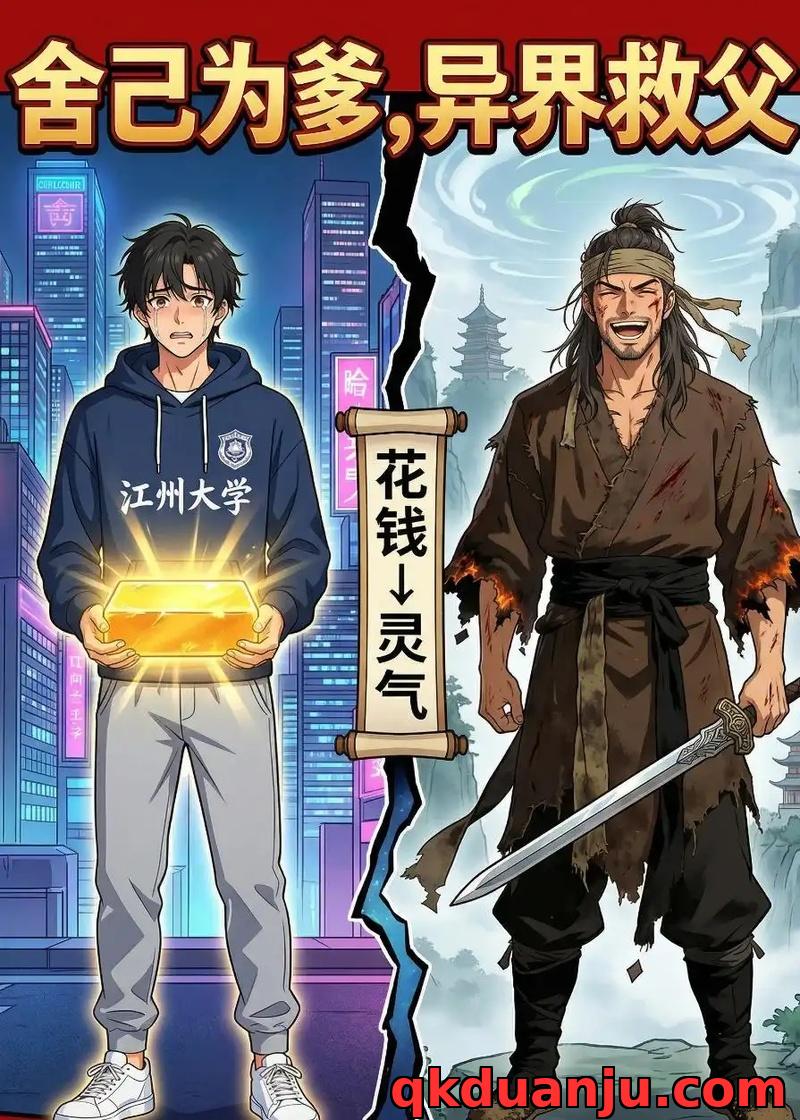 短剧 舍己为爹，异界救父（30集全）漫剧